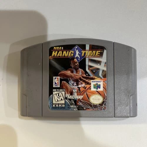 NBA HangTime (Nintendo 64, 1997) N64 TESTED