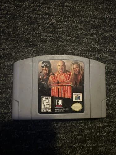 WCW Nitro (Nintendo 64 N64 1999) Authentic - Cartridge Only - Tested and Working