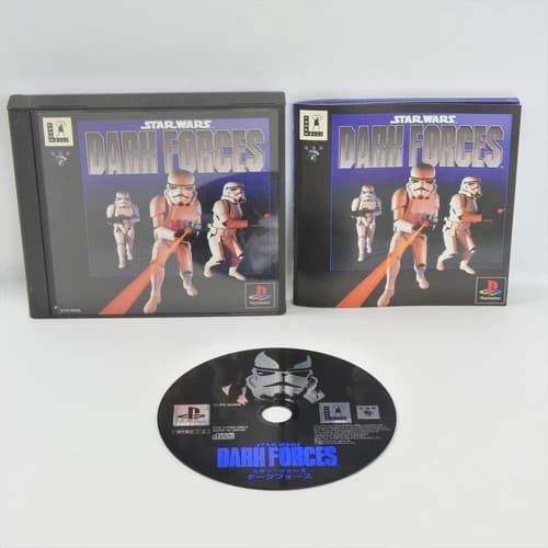 STAR WARS DARK FORCES PS1 Playstation For JP System p1