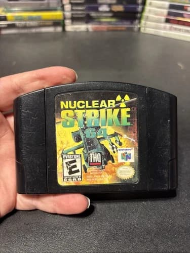 Nuclear Strike 64 Nintendo 64 N64 Tested And Working Authentic