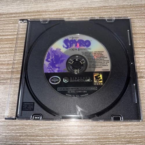 Nintendo GameCube The Legend of SPYRO A New Beginning DISC ONLY - TESTED!
