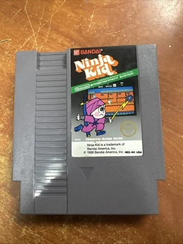 Ninja Kid (Nintendo Entertainment System, 1986) NES Cart Only. Tested!!!