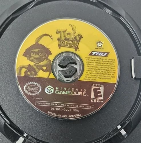 Tak and The Power Of juju Nintendo Gamecube Disc Only