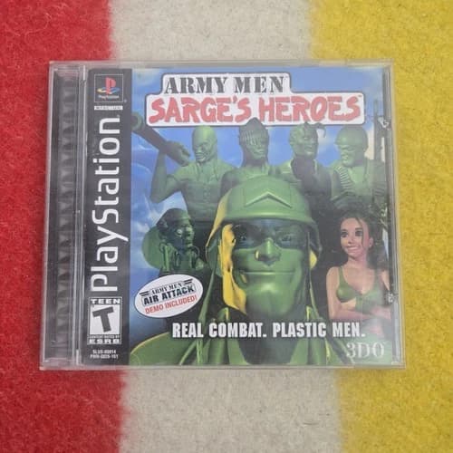 Army Men Sarge's Heroes Sony PlayStation 1 Ps1 1999