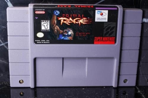 Primal Rage (Super Nintendo Entertainment System, 1995) SNES Authentic - Tested
