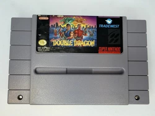 Super Double Dragon (Super Nintendo SNES) CARTRIDGE ONLY Tested And working