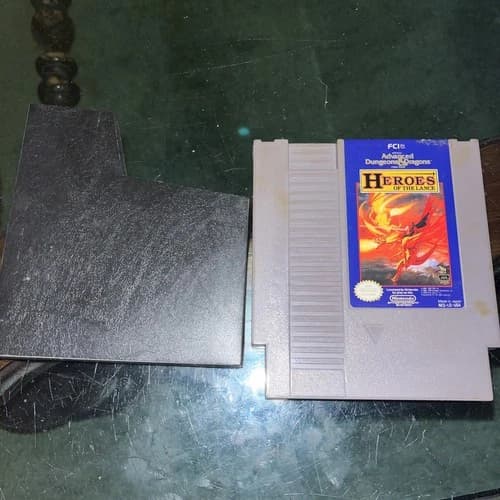 Dungeons & Dragons: Heroes of the Lance Nintendo NES, 1991, Advanced Video Game