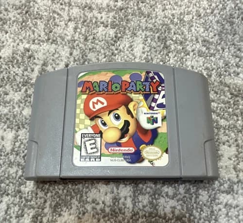 Nintendo Mario Party for Nintendo 64 N64, E Rating, NTSC-U/C Mario Party