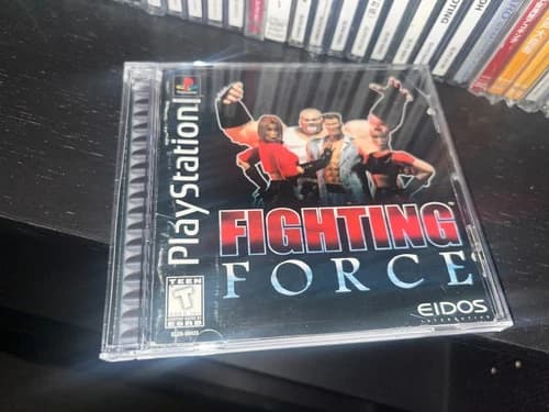 Fighting Force - Sony PlayStation 1 - PS1 Complete Cib with box and manual