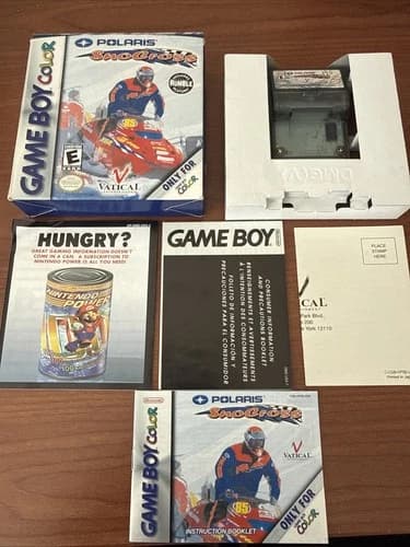 Polaris SnoCross (Nintendo Game Boy Color) Complete In Box