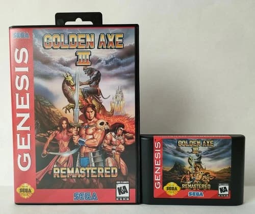 Golden Axe III Remastered for Sega Genesis/Mega Drive