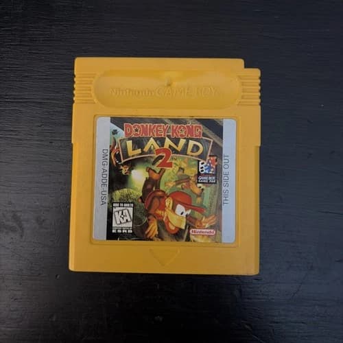 Donkey Kong Land 2 (Nintendo Game Boy, 1996) Tested