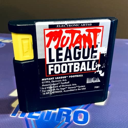 Mutant League Football (SEGA Genesis 1993) Authentic Cartridge Only Tested