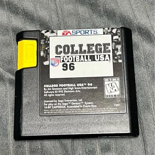 College Football USA 96 (Sega Genesis, 1995)