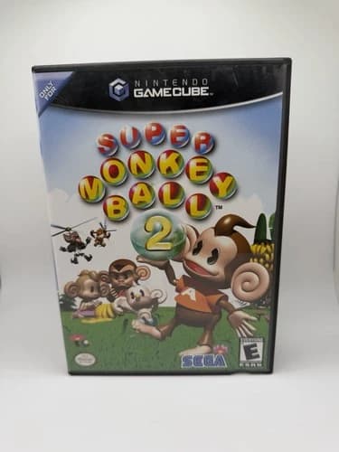 SEGA Super Monkey Ball 2 Nintendo GameCube CIB w/ Manual Included
