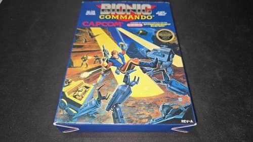 Bionic Commando Capcom Authentic Nintendo NES NRMT- condition COMPLETE n box!