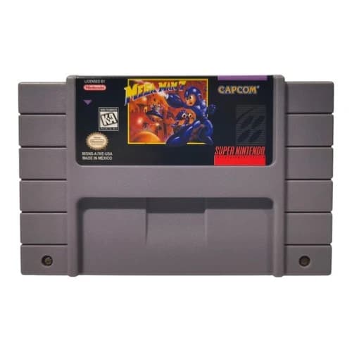 Mega Man 7 (Super Nintendo, 1995) SNES