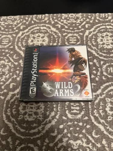 Wild Arms 2 PS1 (Sony PlayStation 1, 2000)