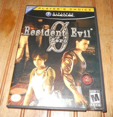 Resident Evil Zero 0 (GameCube, 2002) Complete CIB as-is manual - Tested