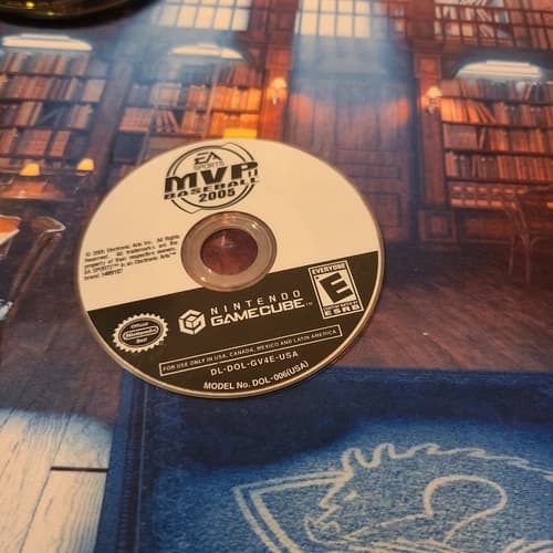 MVP Baseball 2005 GameCube Game Tested Disc Only