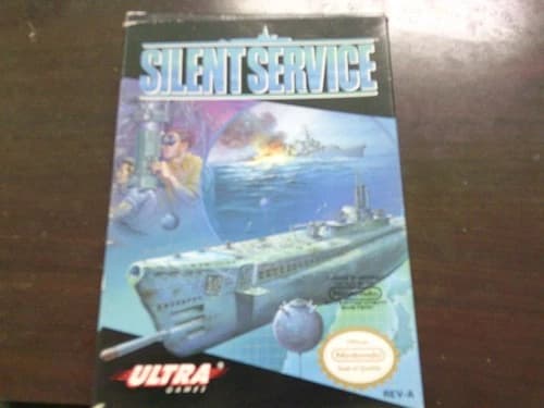 Silent Service (Nintendo Entertainment System, 1989) CIB Complete
