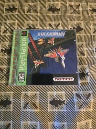 Air Combat (Sony PlayStation 1 PS1, 1995) Complete - Tested & Working!