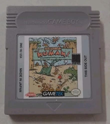 The Humans (Nintendo Game Boy, 1992) - Cartridge Only