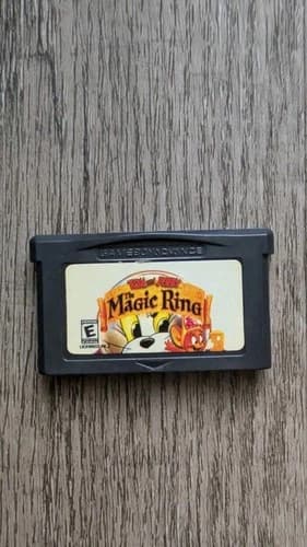 Tom and Jerry The Magic Ring Nintendo Game Boy Advance GBA Tested