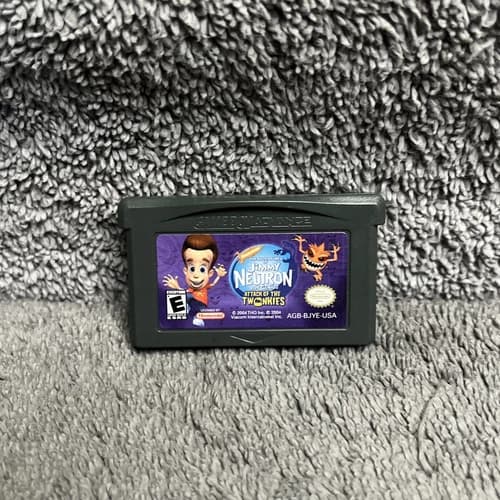 Jimmy Neutron Attack Of The Twonkies - Nintendo GameBoy Advance Authentic