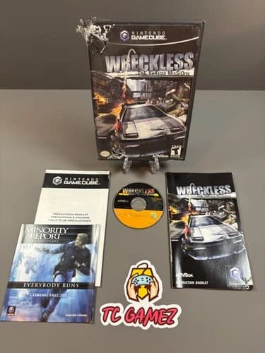 Wreckless: The Yakuza Missions Nintendo GameCube CIB Complete ROUGH CASE