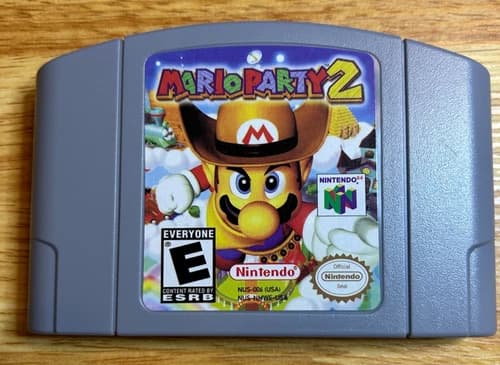 US Version Mario Party 2 -MarioParty 2 64 For/Nintendo/n64