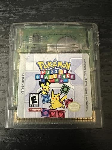 Pokémon Puzzle Challenge (Nintendo Game Boy Color, 2000)