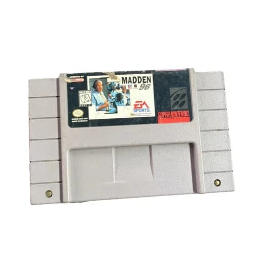 Madden NFL 96 (Super Nintendo SNES) Cart Only - EA Sports Football John - Tested