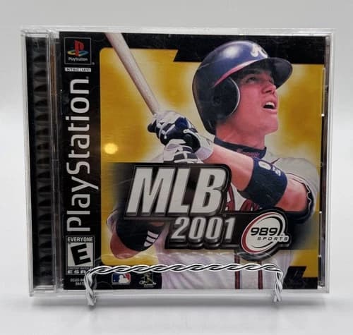 PS1 MLB 2001 (Sony PlayStation 1, 2000) CIB Tested