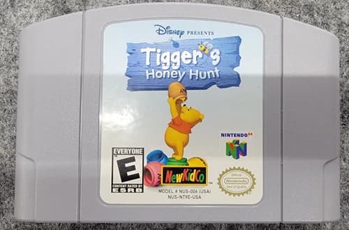 Tigger's Honey Hunt (Nintendo 64, 2000) N64 TESTED