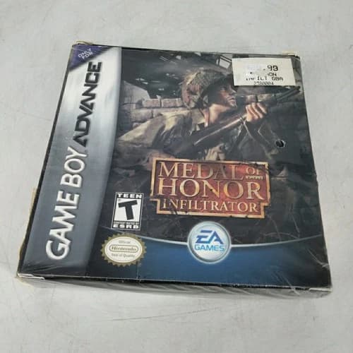 Medal of Honor Infiltrator GBA Nintendo Game Boy Advance Authentic CIB