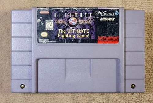 Ultimate Mortal Kombat 3 (Nintendo SNES) Authentic - Tested