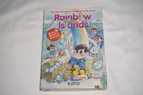 Rainbow Islands (Nintendo NES) Complete in Box CIB