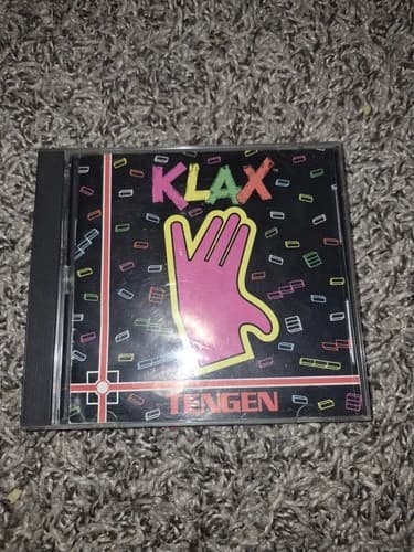 Klax TURBOGRAFX-16 1990 Complete in Box
