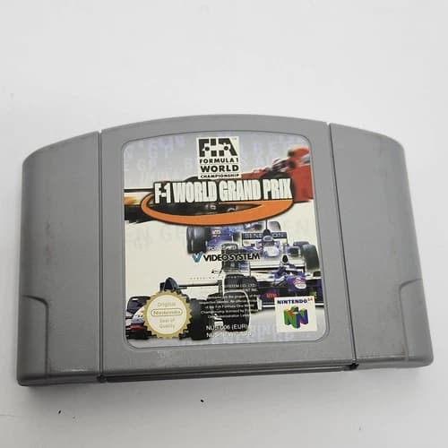Nintendo 64 FIA Formula 1 World Championship F-1 World Grand Prix N64 Game 1997