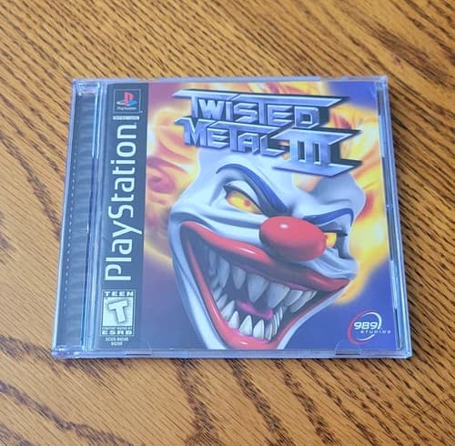 Twisted Metal III 3 (Sony PlayStation 1, 1998) PS1 - Black Label - Fast Ship!!