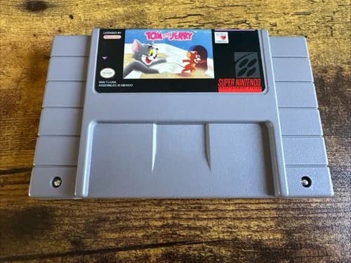 Tom and Jerry (Super Nintendo Entertainment System, 1993) SNES Cart Only Tested