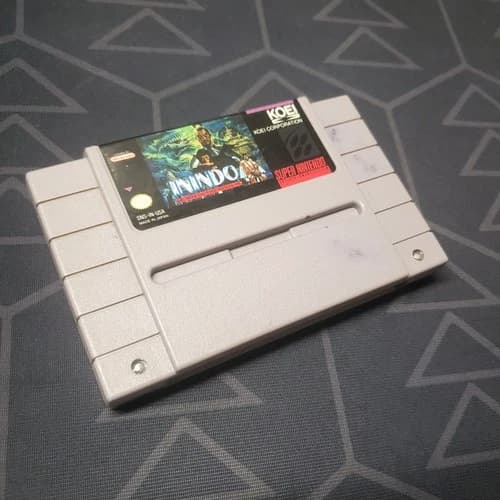Inindo: Way of the Ninja (Super Nintendo) snes classic video game AUTHENTIC OOP