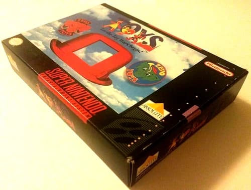 Toys: Let the Toy Wars begin! Super Nintendo 1993 SNES Complete CIB Very Nice