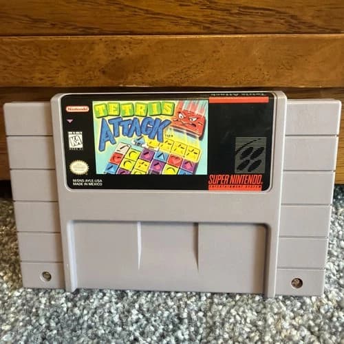 Tetris Attack (Nintendo SNES, 1996) tested works