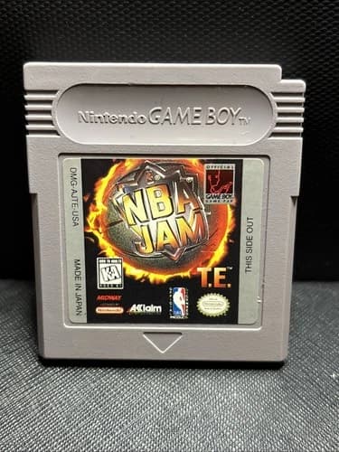 NBA Jam Tournament Edition T.E. Nintendo Game Boy 1995 Tested Working
