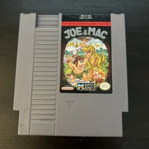 Joe & Mac (Nintendo Entertainment System, 1992) Tested