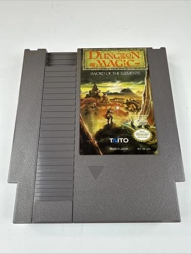 Dungeon Magic NES (Nintendo Entertainment System) Cart Only TESTED