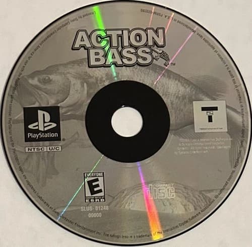 Action Bass (Sony PlayStation 1, PS1) DISC ONLY | NO TRACKING | M1256