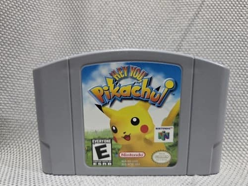 Hey You Pikachu (Nintendo 64, 1999) N64 Cartridge Only Tested And Working